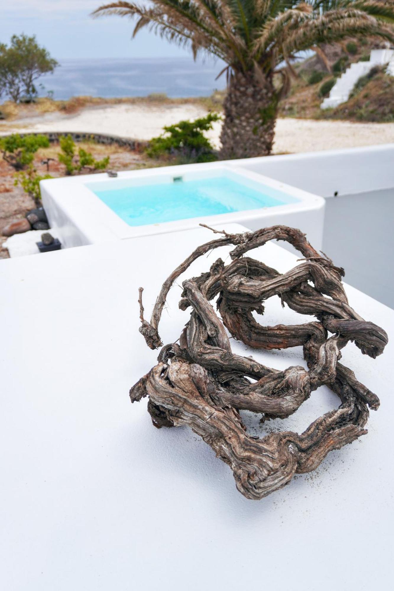 Peaceful Seafront Retreat In Santorini -Sonus Mare Beach Houses Vourvoúlos Exterior foto