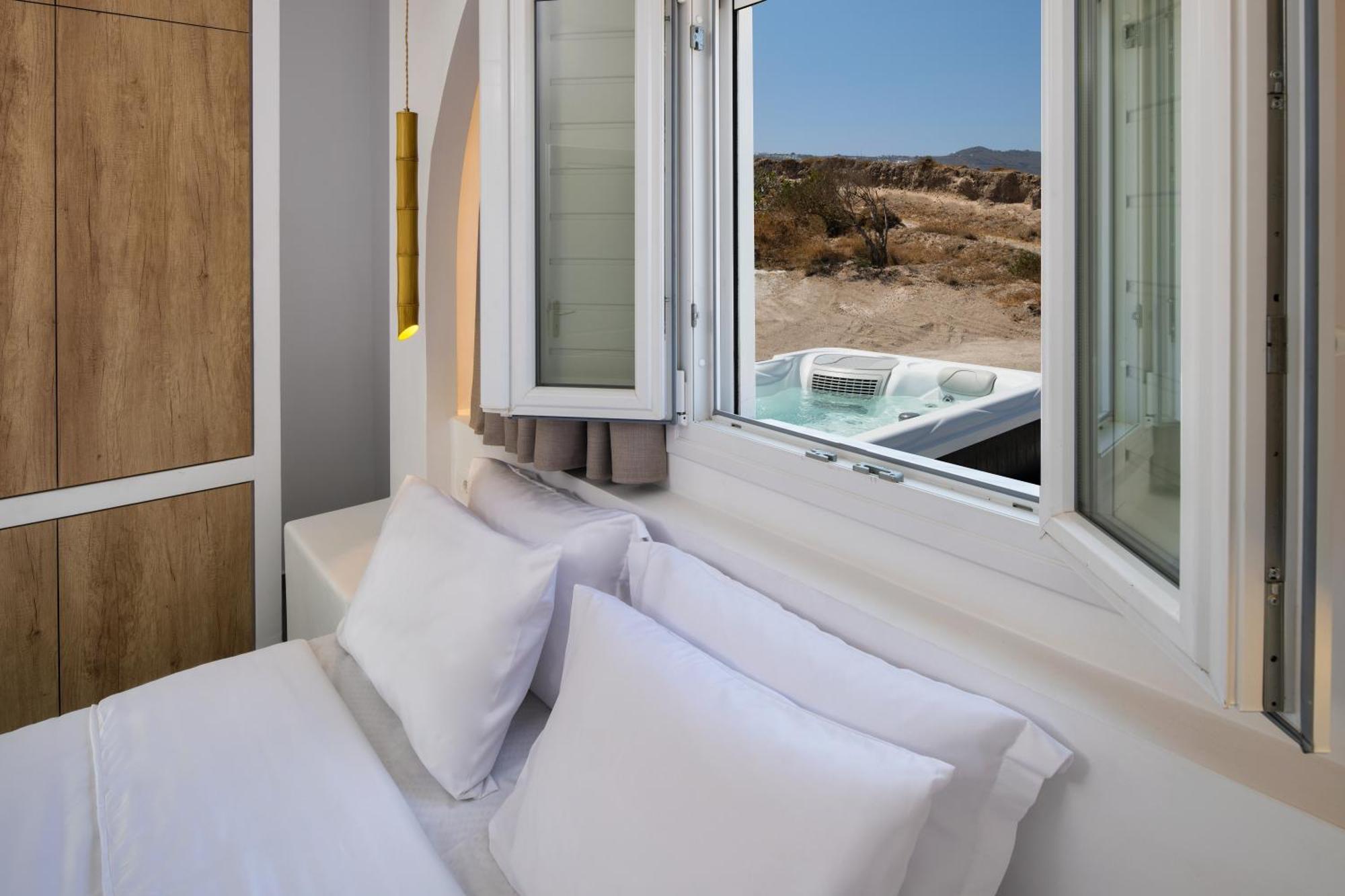 Peaceful Seafront Retreat In Santorini -Sonus Mare Beach Houses Vourvoúlos Exterior foto